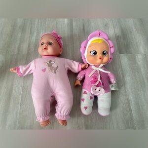 Cry Babies Tiny Cuddles Baby Doll and baby doll soft